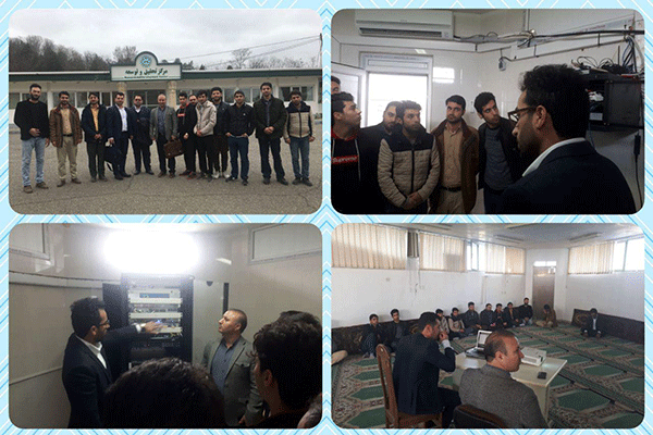 بازدید علمی دانشجویان دانشگاه آزاد پارس آباد از زیر ساخت های ICT شرکت کشت و صنعت مغان