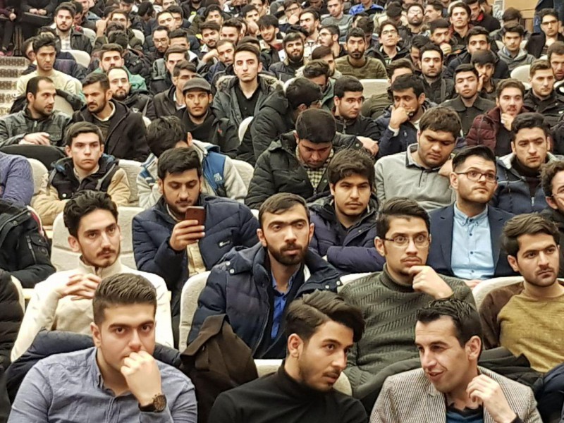 اجتماع بزرگ دانشجویان مطالبه گر در اردبیل