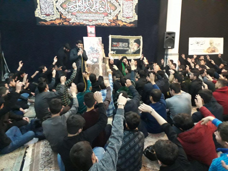  اجتماع بزرگ استکبار ستیزی دانش آموزان در اردبیل +عکس