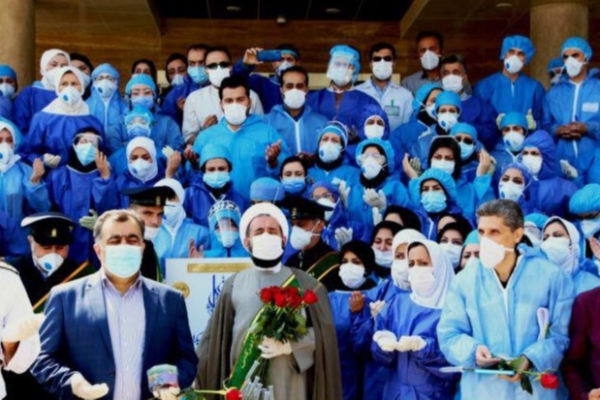 بازدید کاروان زیر سایه خورشید از بیمارستان امام خمینی(ره) اردبیل+تصاویر