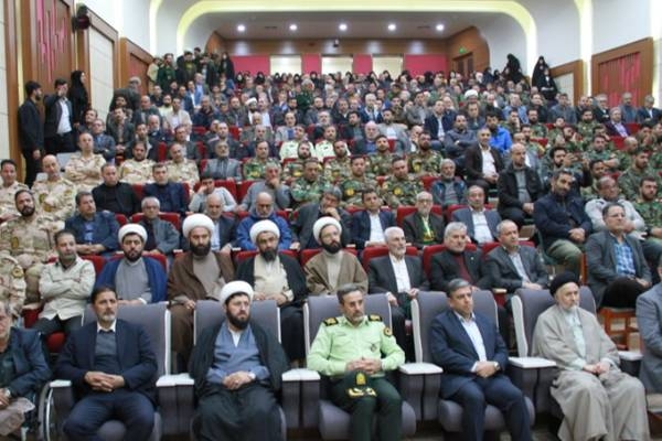 مراسم افتتاحیه نمایشگاه رزمی فرهنگی طریق القدس در اردبیل